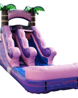 12ft pink sparkle water slide