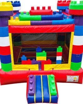 13ft block party bounce house