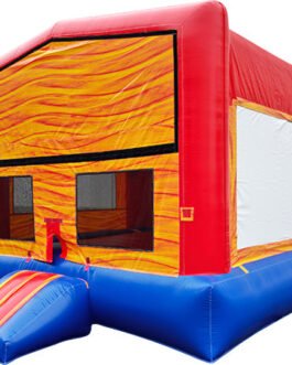 15 primary bounce house (movie screen on side)