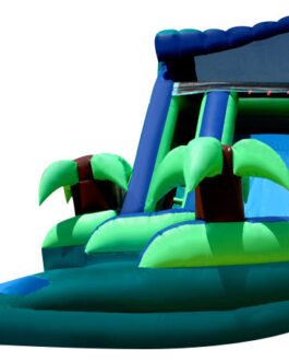 16ft tropical curvy waterslide