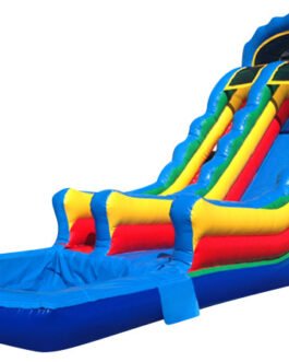 17ft rainbow waterslide