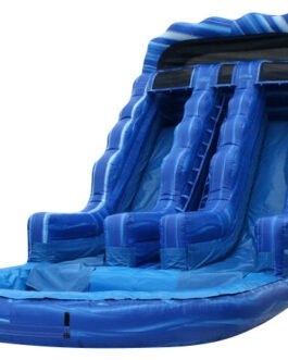 17ft ultra blue dual water slide