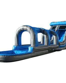 18ft grey marble water slide