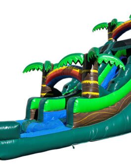 18FT RAINFOREST TROPICAL WATERSLIDE