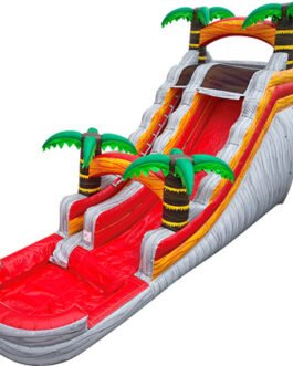 18FT TROPICAL SPLASH WATERSLIDE