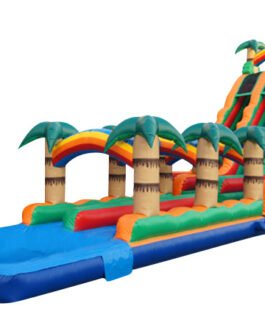 18ft tropical water slide