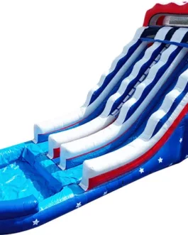 19ft Dual All American Water Slide