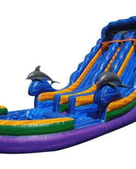 19ft dual wavey water slide