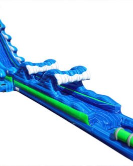 22ft blue tsunami waterslide