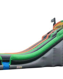 22ft dual ln monster water slide