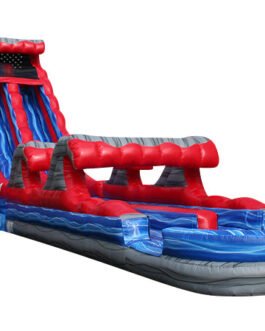 22ft dual wave water slide