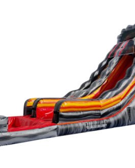 22ft volcano water slide