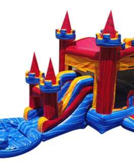 23ft fun size castle combo