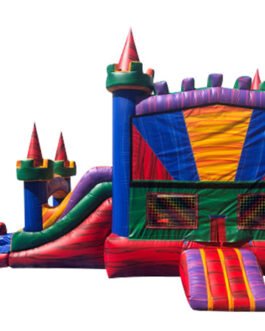 25ft colorful castle combo