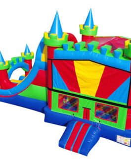 27ft colorful castle combo