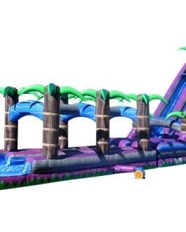 27ft. purple lightning waterslide