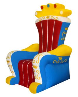 inflatable king’s chair