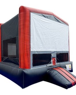 movie screen bounce house