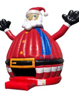 santa bounce house