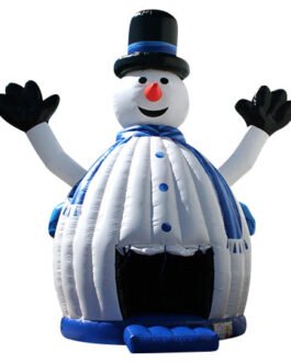 snow man bounce house