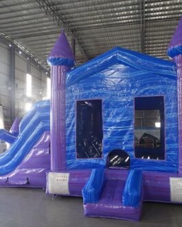 XL Mystic Castle Wet-Dry Combo Inflatable For Sale